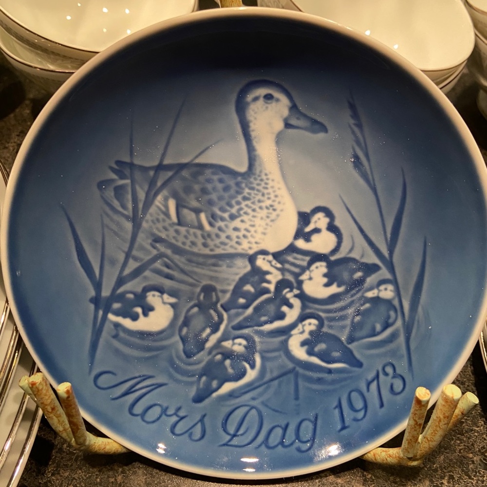 6” Royal Copenhagen Porcelain Plate - 1973